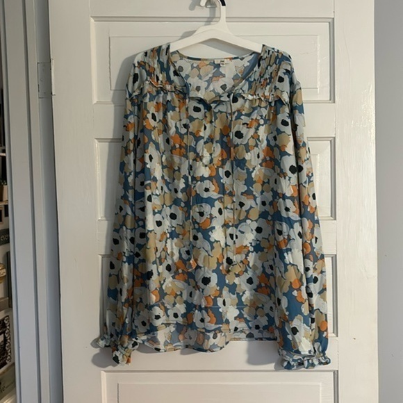 Joie Floral Blouse - Picture 1 of 5